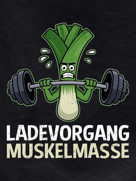 Weightlifter LOADING MUSCLE MASS Funny