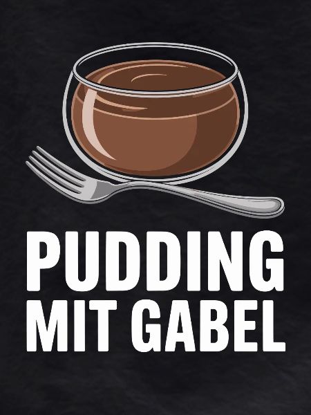 Pudding Mit Gabel