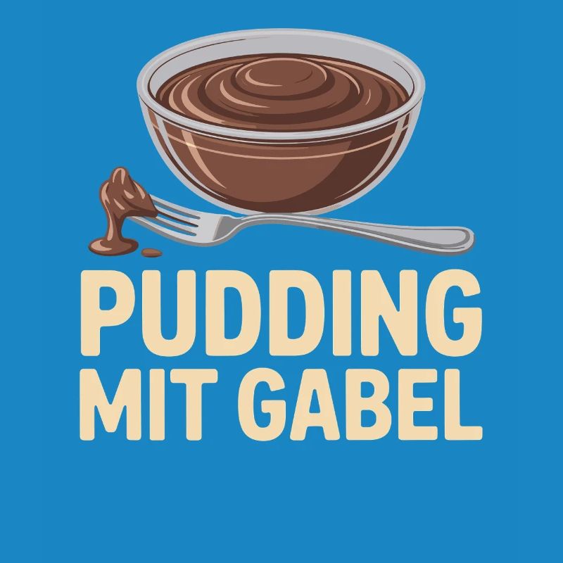 Pudding Mit Gabel