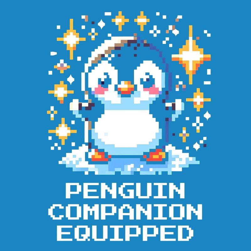 Compagnon pingouin | Compagnon de jeu mignon