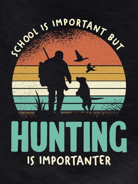 Hunting is important