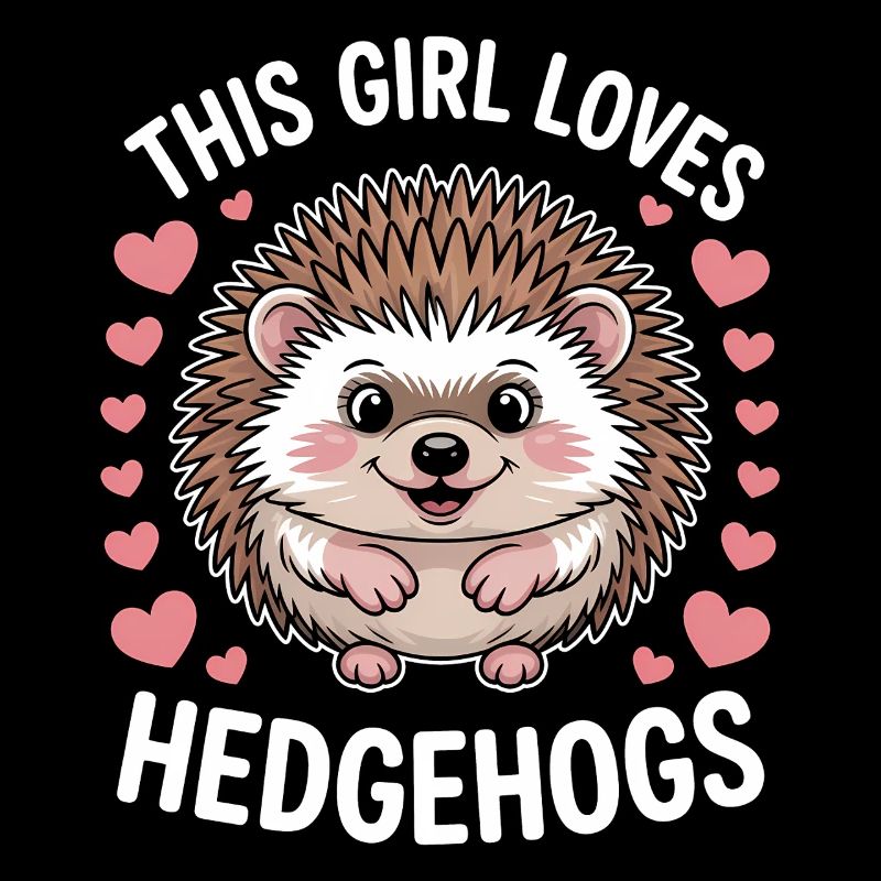 Igel Spruch Mädchen Lustiges Igel Geschenk
