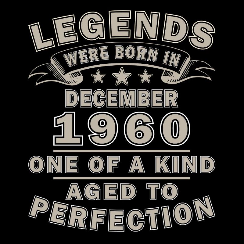 Dezember 1960 Vintage Geburtstag Retro Geschenk