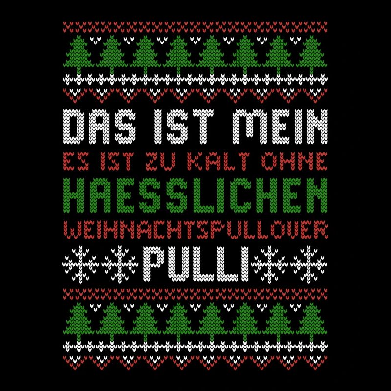 It's too cold for ugly Christmas sweaters