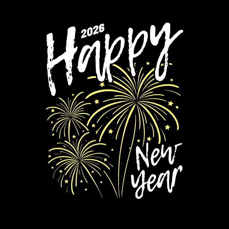 Happy New Year Fireworks 2026