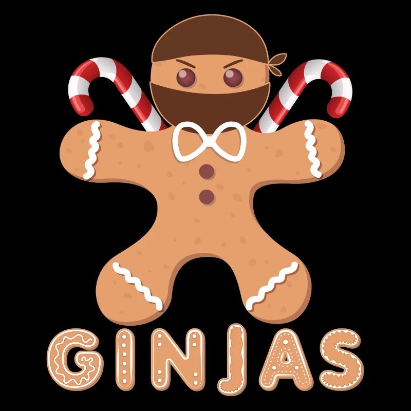 Maskierter Gingerbread mit Zuckerguss