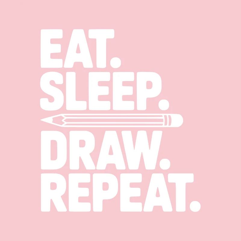 Manger. Dormir. Dessiner. Répéter.