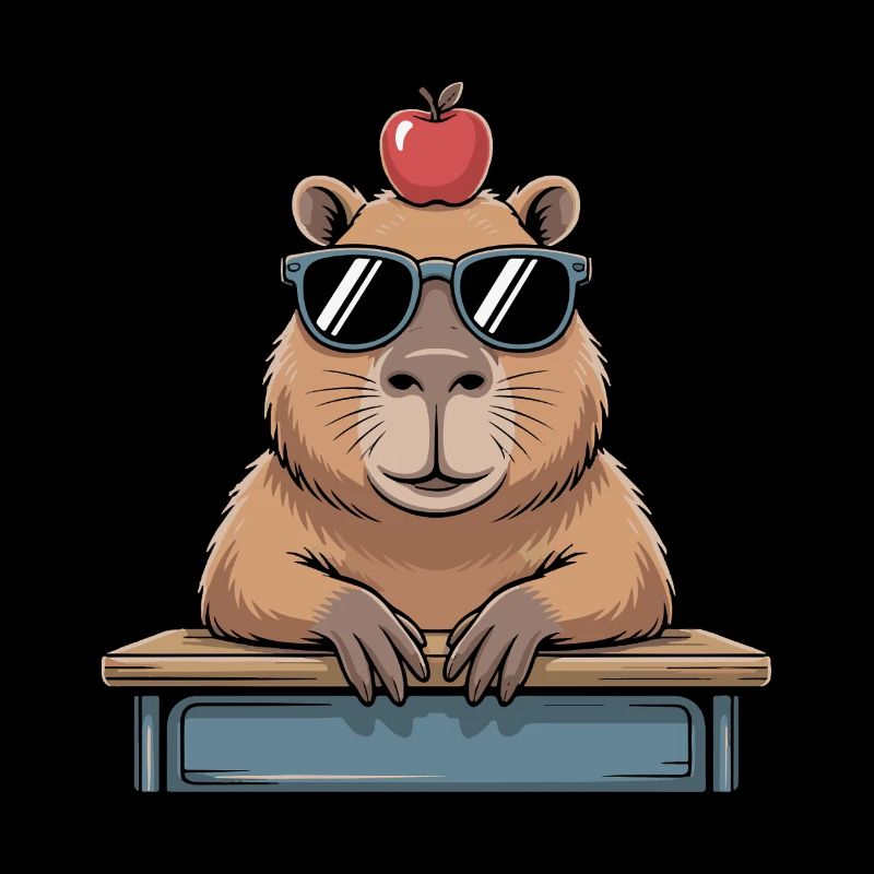 Süßes Capybara