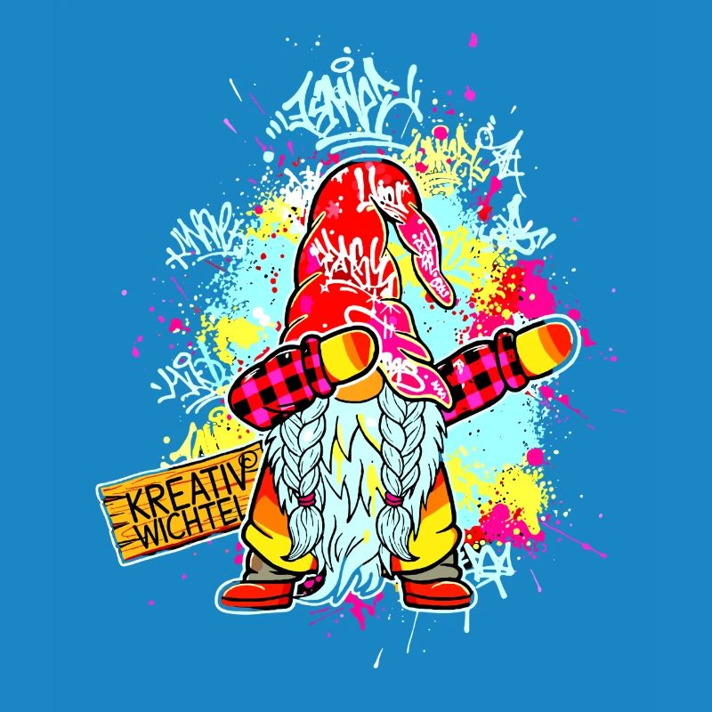 CREATIVE GNOME Dab Graffiti Artist XMas