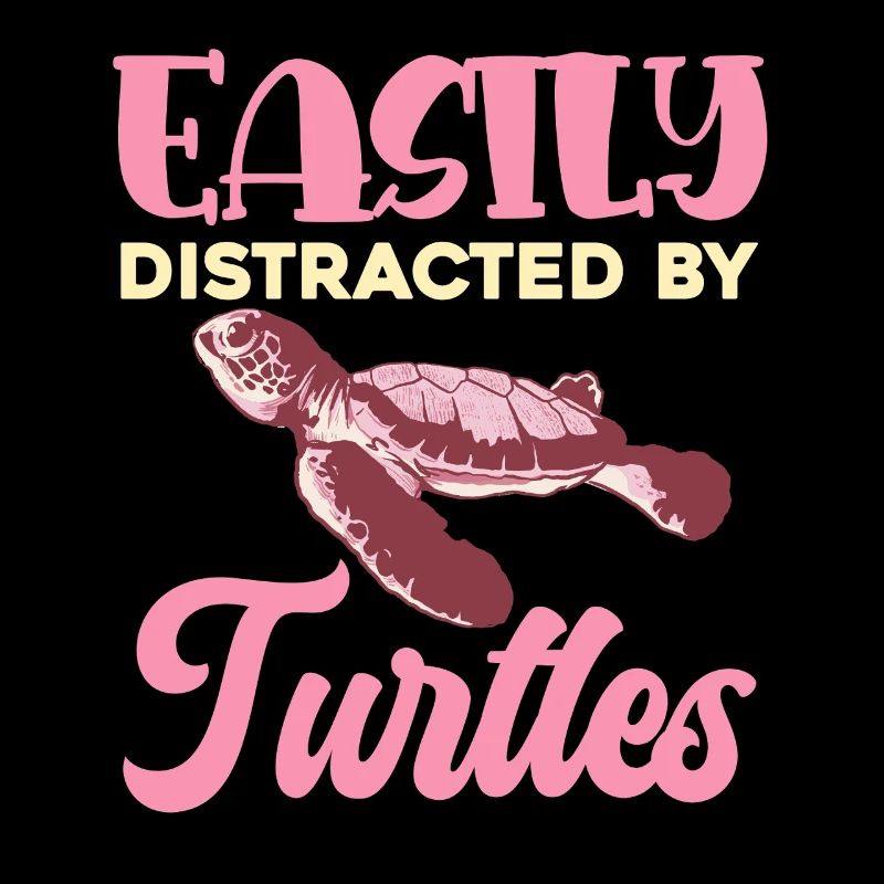 Easily distracted by turtles
