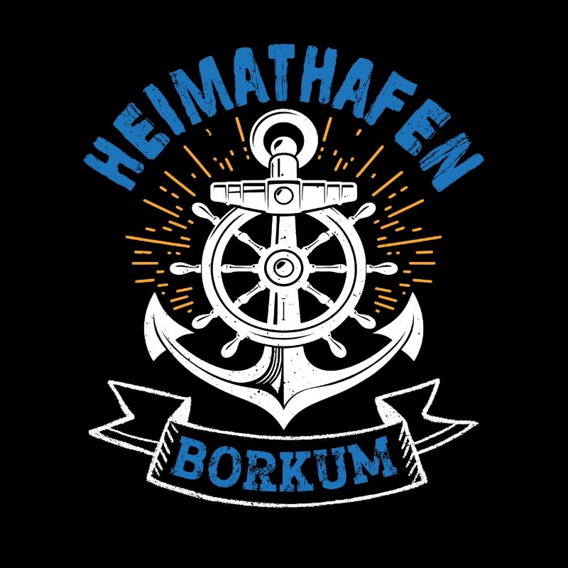 Borkumer Insel HEIMATHAFEN BORKUM Lustig