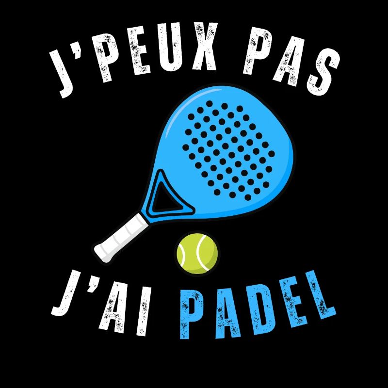Ich kann nicht. Ich habe Padel-Geschenk, Mann.