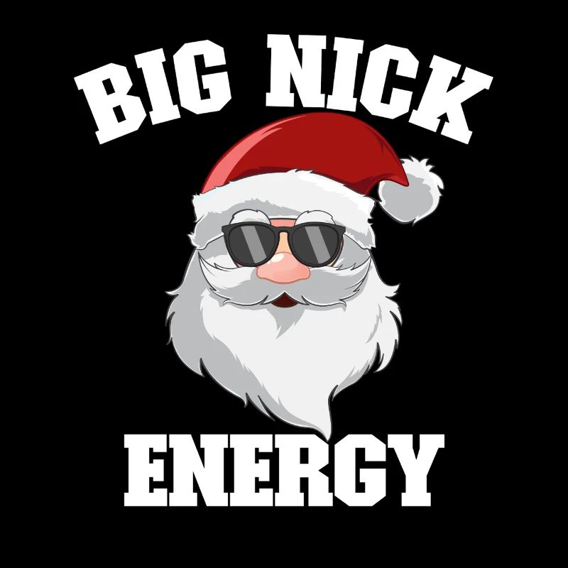 Weihnachtsmann, lustiges Weihnachten, große Nick-E