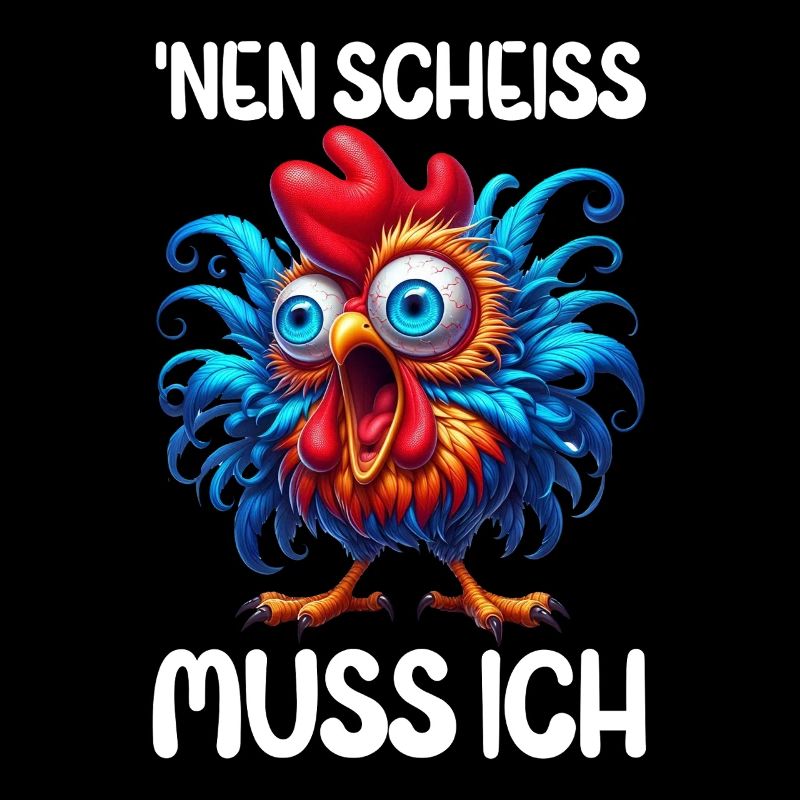 Je dois baiser l’humour sarcasme de poule