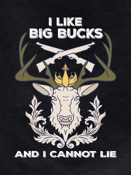 Crown Moose with Rifles Saying