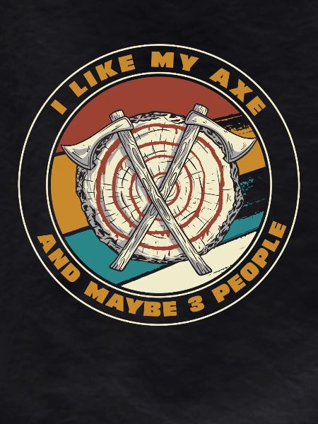 Axe Targets Retro Patch