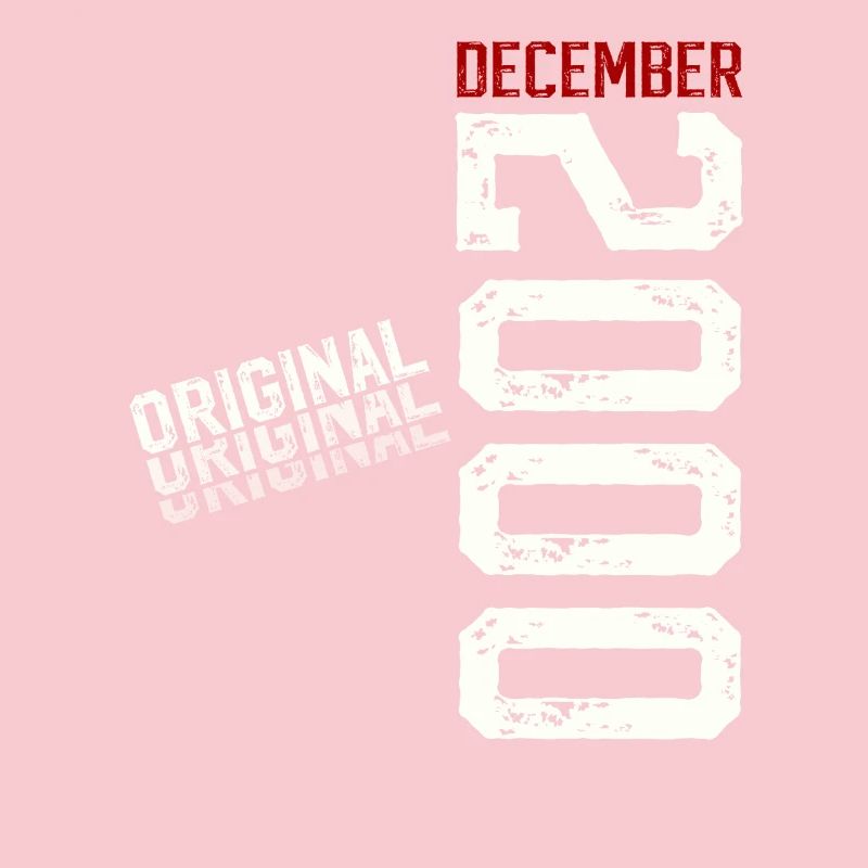 25th Birthday Original December Year 2000