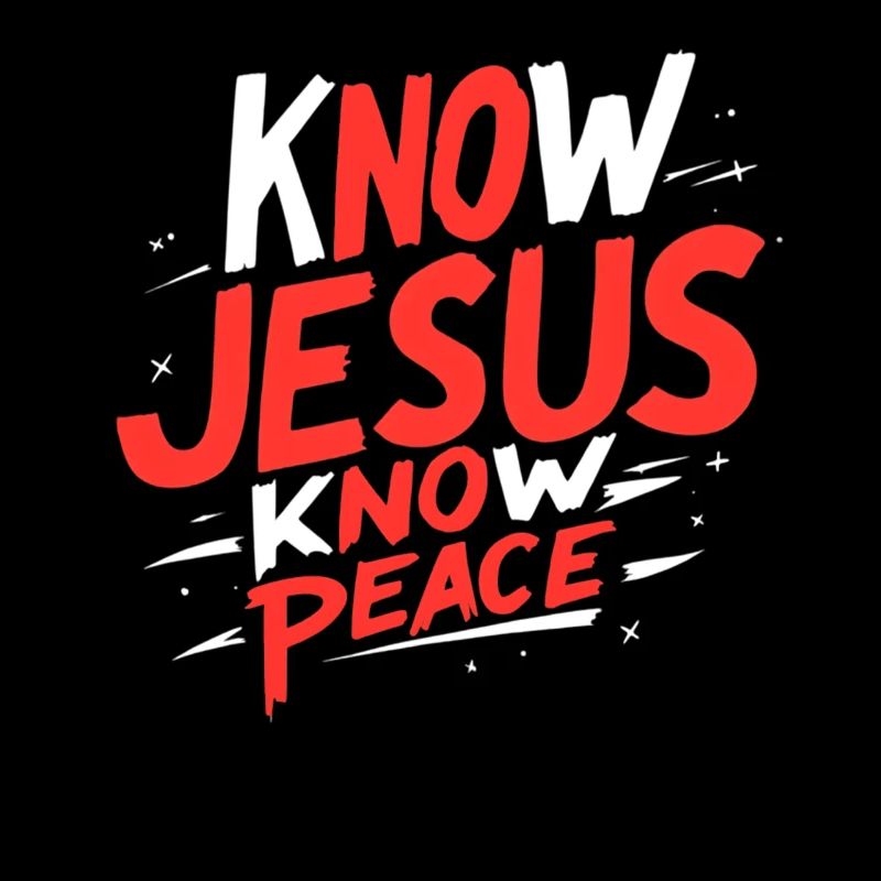 Know Jesus, know peace