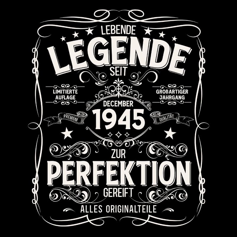 80e anniversaire Millésime décembre 1945