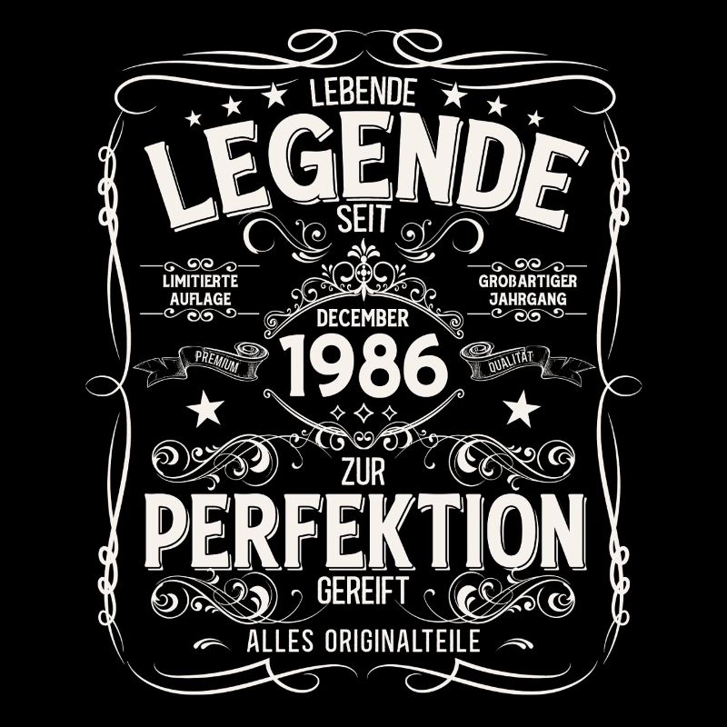 39e anniversaire Millésime décembre 1986