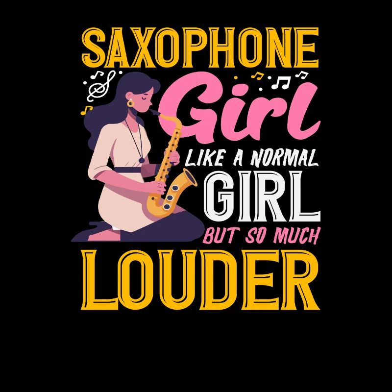 Femmes saxophonistes plus bruyantes