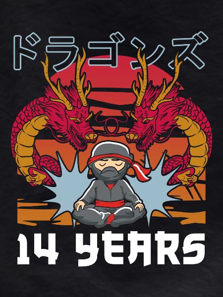 14 Years Dragon Ninja Zen