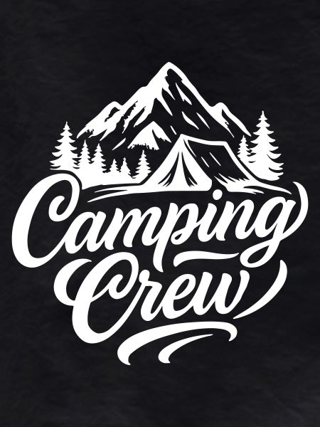 Camping Crew Tent Mountains