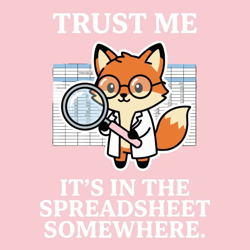 Crois-moi, c’est dans le tableur quelque part, Fox