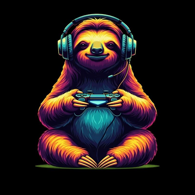 Sloth Games Animal Video Games Funny Sloth
