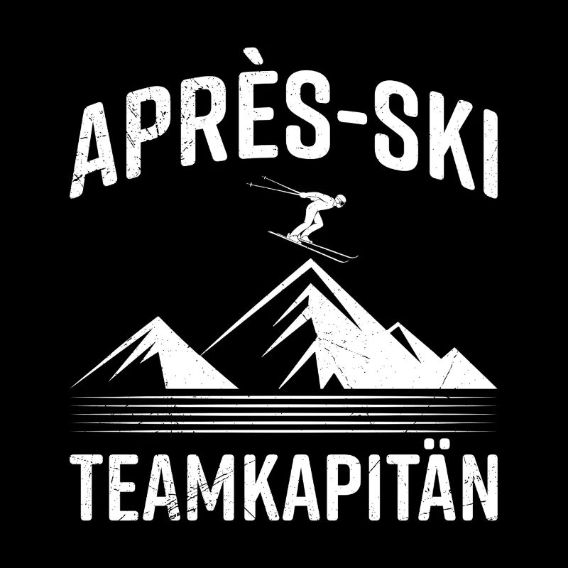Skier funny APRES-SKI TRAINER FUNNY