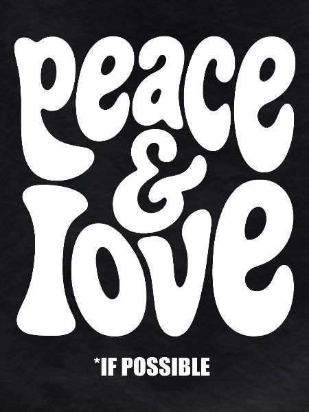 PEACE LOVE #2 - let's talk