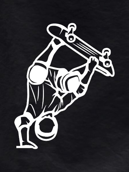 Skateboarder Drawing