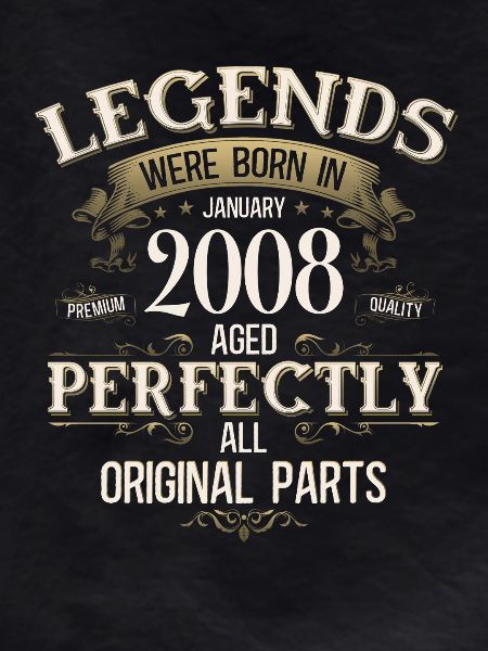 18th Birthday Legend January 2008