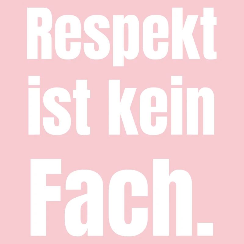 Respect is not a subject