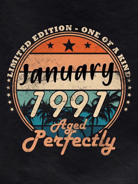 35th Birthday Legend January 1991