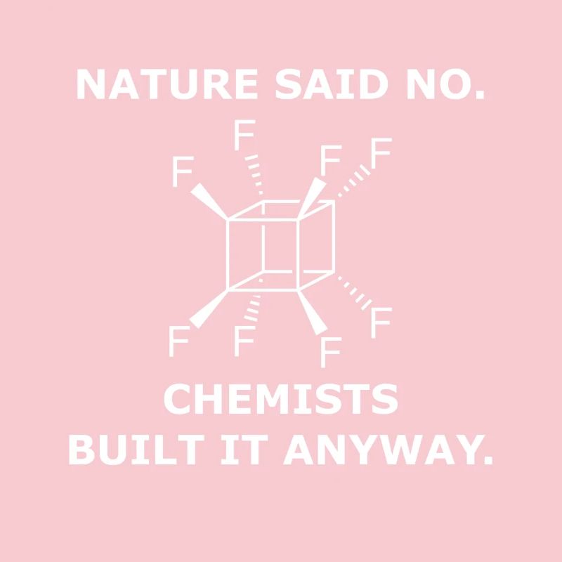 Perfluoro-Cuban Molecule – Chemie Science