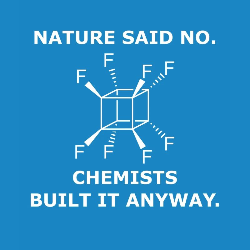 Perfluoro-Cuban Molecule – Chemie Science