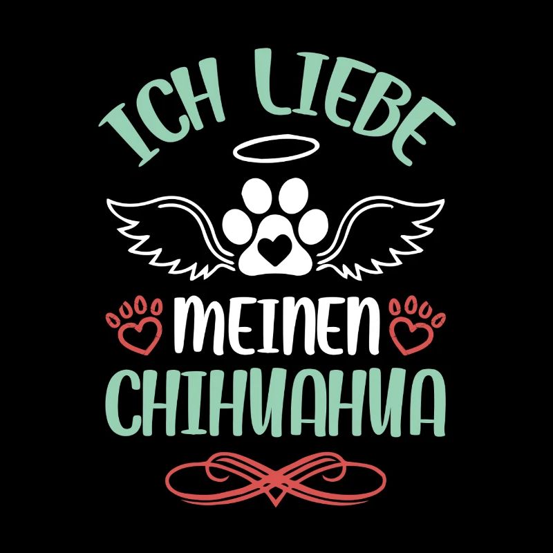 Conception des ailes d’amour Chihuahua