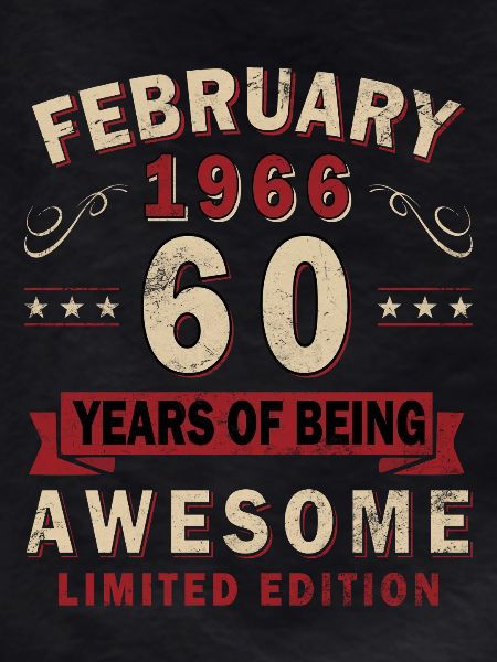60th Anniversary – Year – February 1966
