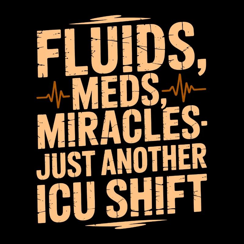 ICU Nurse Fluids Meds Miracles Medical Frontline