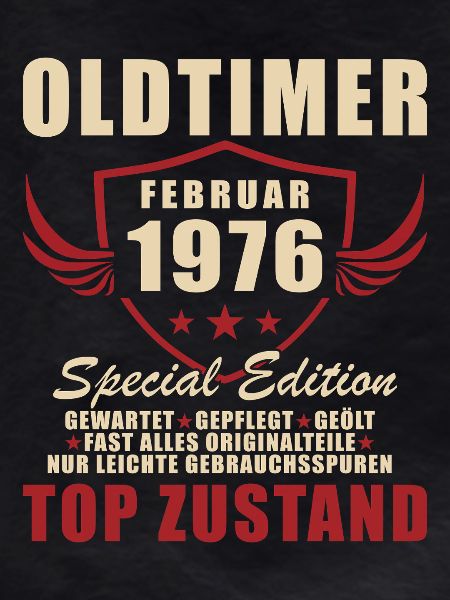 February 1976 Birthday Oldtimer 1976