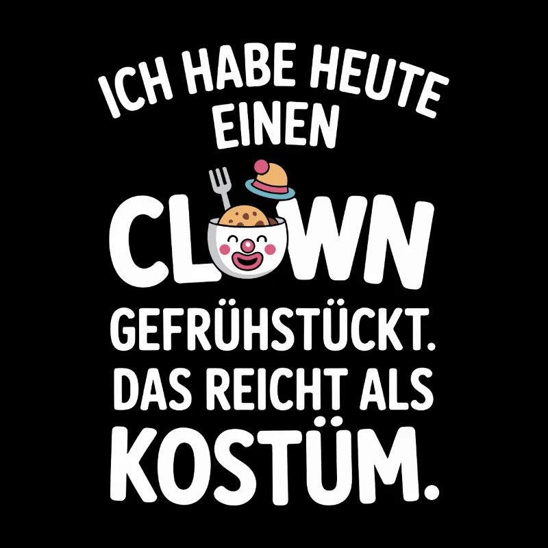 Remplacement du costume de clown du Petit-déjeuner de Clown Carnival