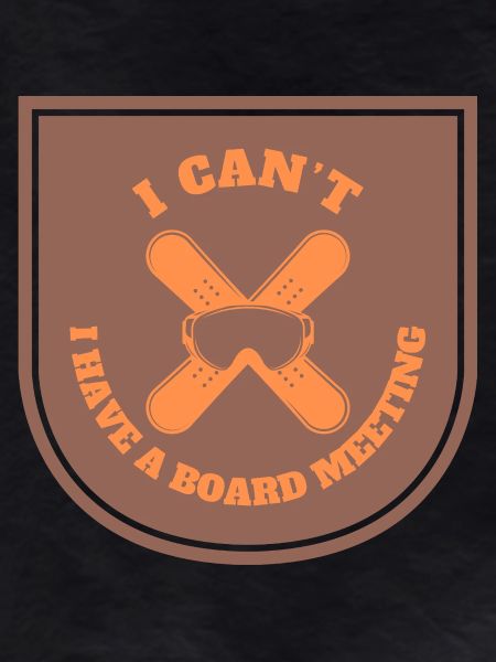 Snowboarding Board Meeting