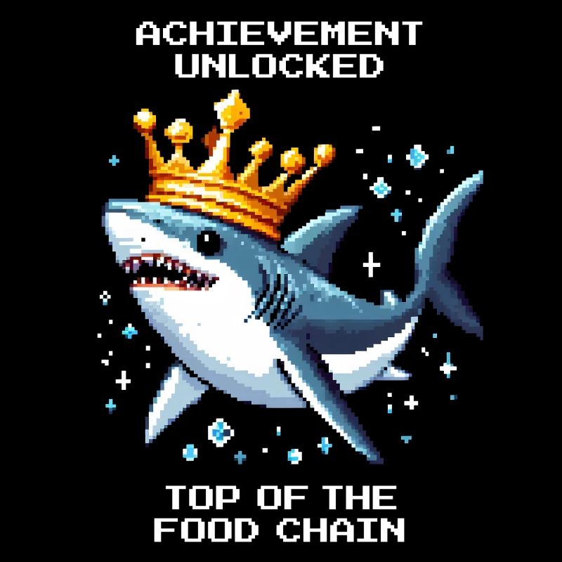 Achievement Unlocked | Shark apex predator