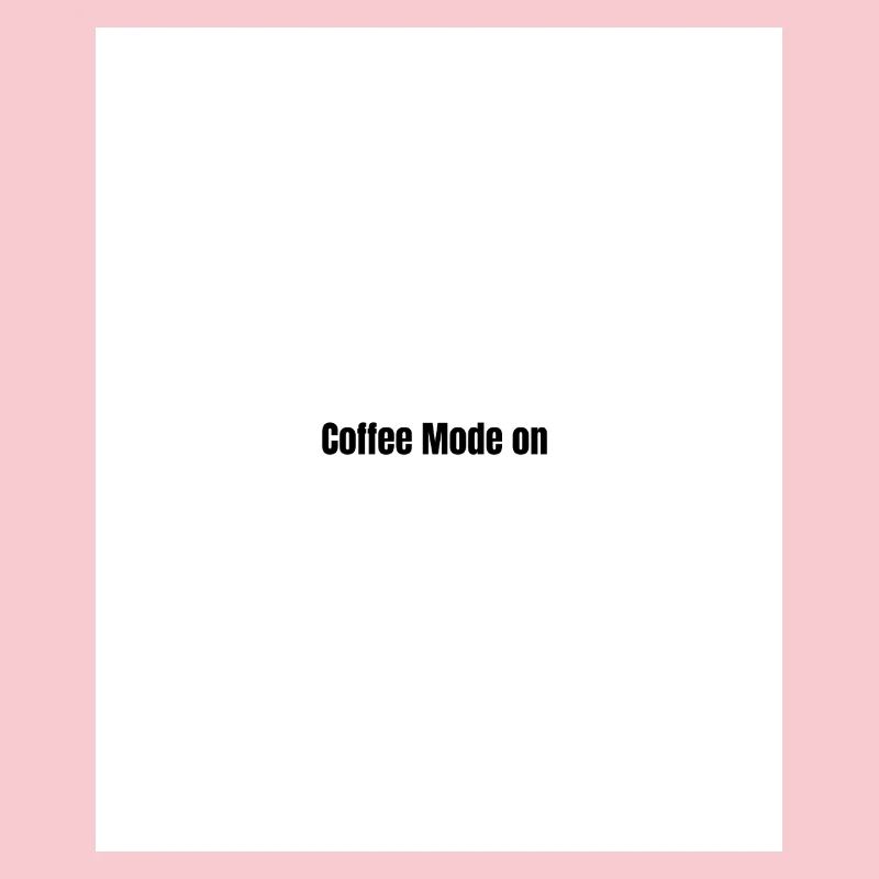 Mode café activé