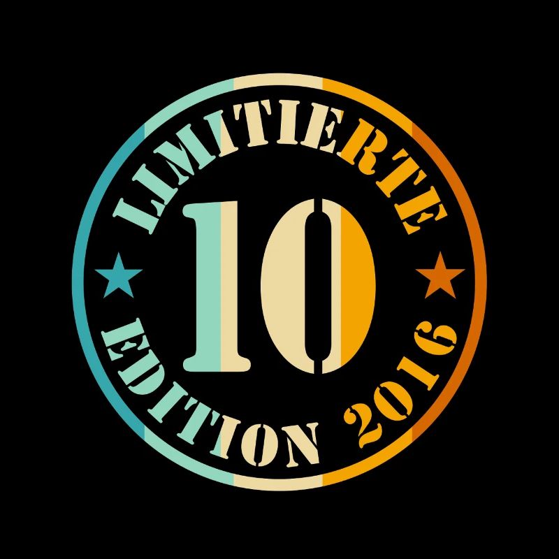 10e anniversaire Édition limitée 10 ans garçon