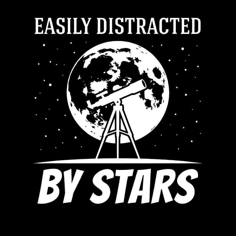 Facilement distrait par la conception astronomique des étoiles