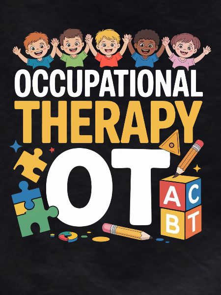 Occupational therapy child-friendly motif