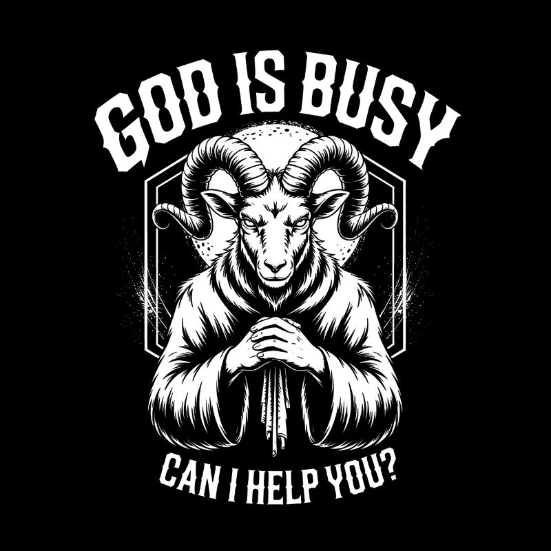 Goat Deity Prayer: God Busy
