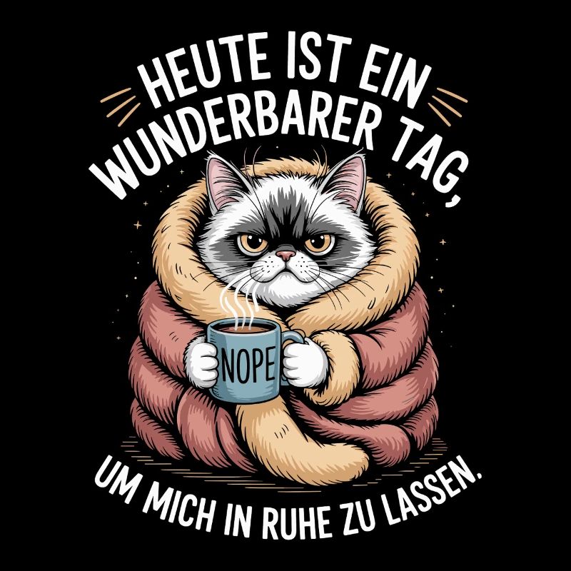 Ein Wunderbarer Tag Mich In Ruhe Zu Lassen Büro